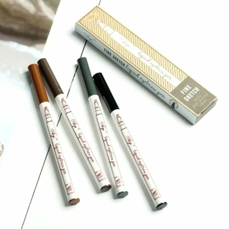 Buy 1 Get 1 Free 4 Tip Waterproof Eyebrow Pen