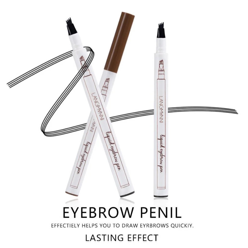 Buy 1 Get 1 Free 4 Tip Waterproof Eyebrow Pen